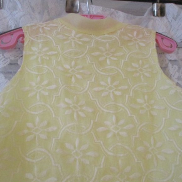 Vintage 60s/70s little girl Shift 2 layer shift dress groovy retro handmade - Picture 5 of 11